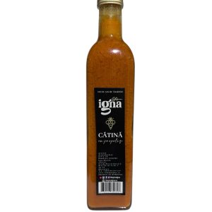 SIROP DE CĂTINĂ CU MIERE MONTANĂ ȘI PROPOLIS – PRESAT LA RECE